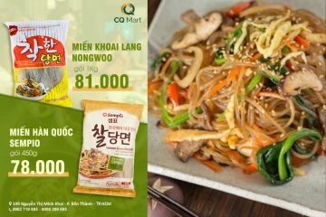 Cách Chế Biến Miến Khoai Lang Hàn Quốc Ngon