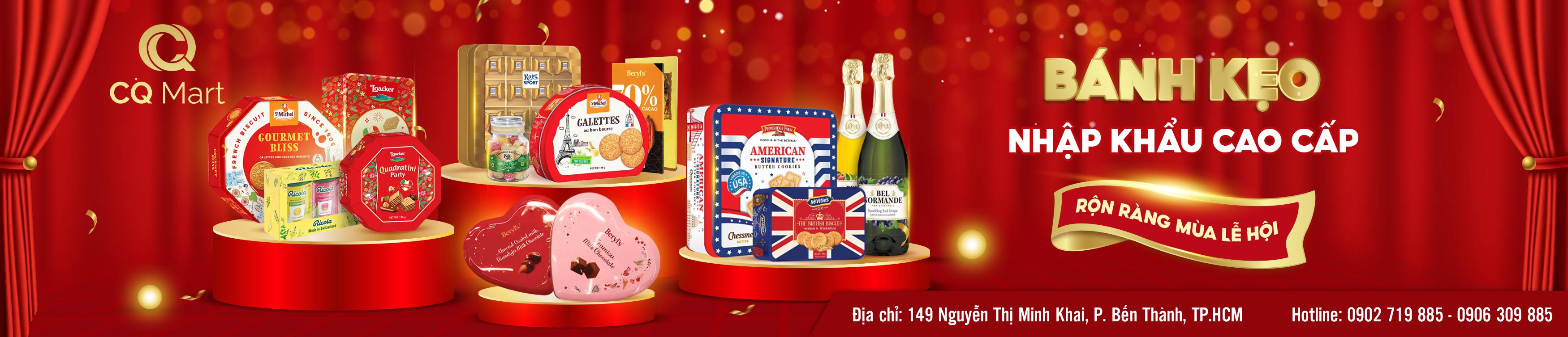 Bánh kẹo CQ Mart 