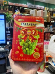 Nho khô Thaco hộp chữ nhật vạt góc 140g