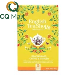 Trà Organic Lemongrass Ginger Và Citrus Fruits Hiệu English Tea Shop 40g