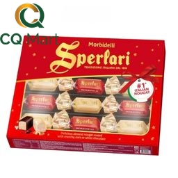 Socola Đen Và Trắng Nhân Nougat Sperlari 165g 