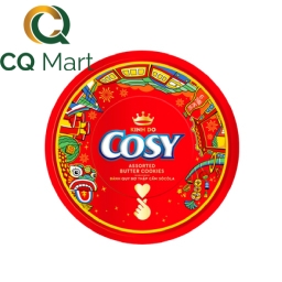 Bánh quy bơ thập cẩm vị socola Cosy hộp thiếc 135g