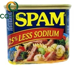 Thịt Hộp Hormel Spam Less Sodium 340g