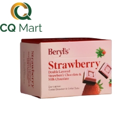 Socola Beryl's hai lớp dâu tây và sữa 60g