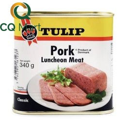 Thịt Heo Hộp Tulip Classic Pork Luncheon Meat Hộp 340g