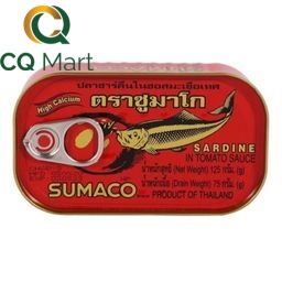 Cá Mòi Sốt Cà Chua Hiệu Sumaco 125g