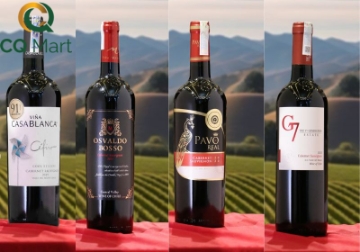 Top 5 vang Chile nhập khẩu ngon tại CQ Mart