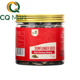 Hạt hướng dương CQ Food 150g - Hũ Nắp Vặn Tem Đỏ 