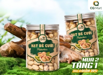 Hạt Dinh Dưỡng CQ Food – Mua 2 Tặng 1, Giảm 20% Siêu Hời