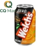 Soda Welch's Zero Hàn Quốc vị cam Lon 355ml