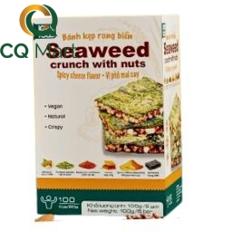  Bánh kẹp rong biển vị phô mai cay Hộp 100g 5pcs