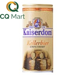 Bia Kaiserdom Kellerbier 4,7% Lon Siêu To 1L