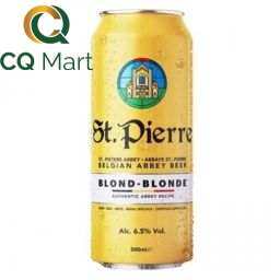 Bia St. Pierre Blond Blonde 6,5% Lon 500ml