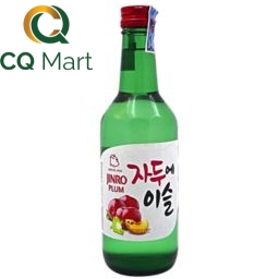 Rượu Hàn Quốc Soju Jinro Mận 13% Chai 360ml