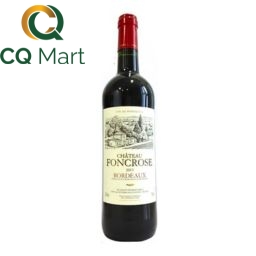 Rượu Vang Pháp Chateau Foncrose Bordeaux 2016 Chai 750ml