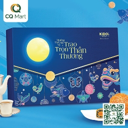Bánh trung thu Kido - Mỹ Vị Như Ý Xanh