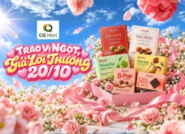 Quà Tặng 20/10 Ngọt Ngào Với Socola Beryl’s | CQ Mart