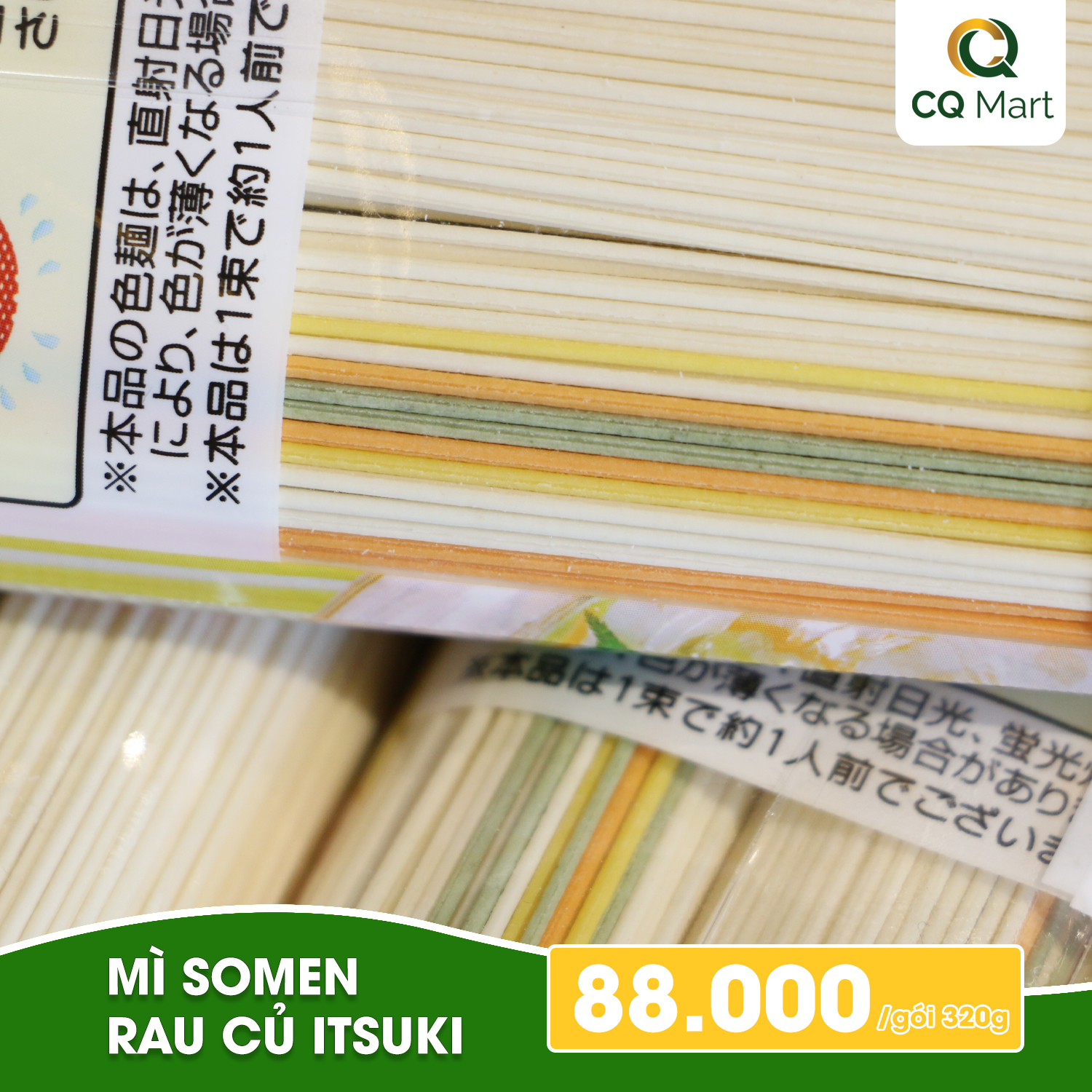 Mì Somen Rau Củ Itsuki - Gợi Ý Món Ngon Từ Mì Rau Củ Nhật Bản